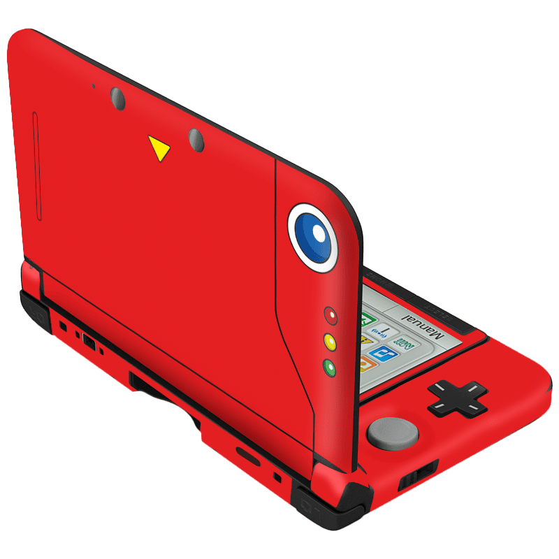 Pokemon Pokedex Skin Nintendo 3Ds XL (2012)