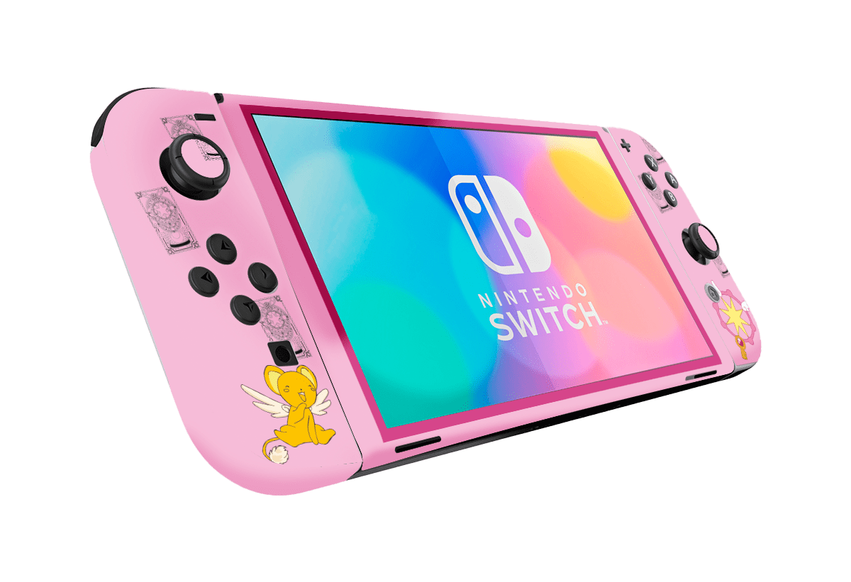 Sakura Card Nintendo Switch Oled (2021) Skin