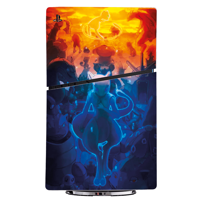 Pokemon Mewtwo PS5 Slim Bundle Skin