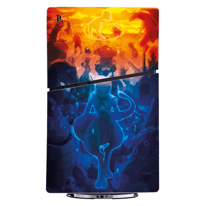 Pokemon Mewtwo PS5 Slim Bundle Skin