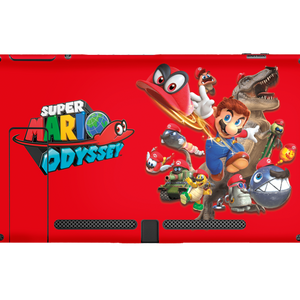 Super Mario Odyssey Nintendo Switch Skin