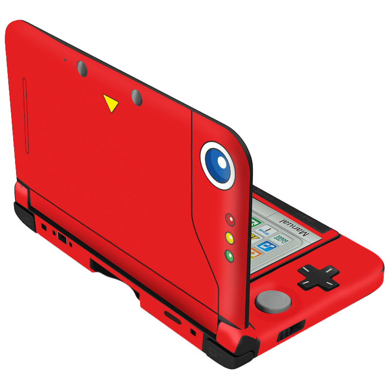 Pokemon Pokedex Nintendo 3DS XL 2015 Skin