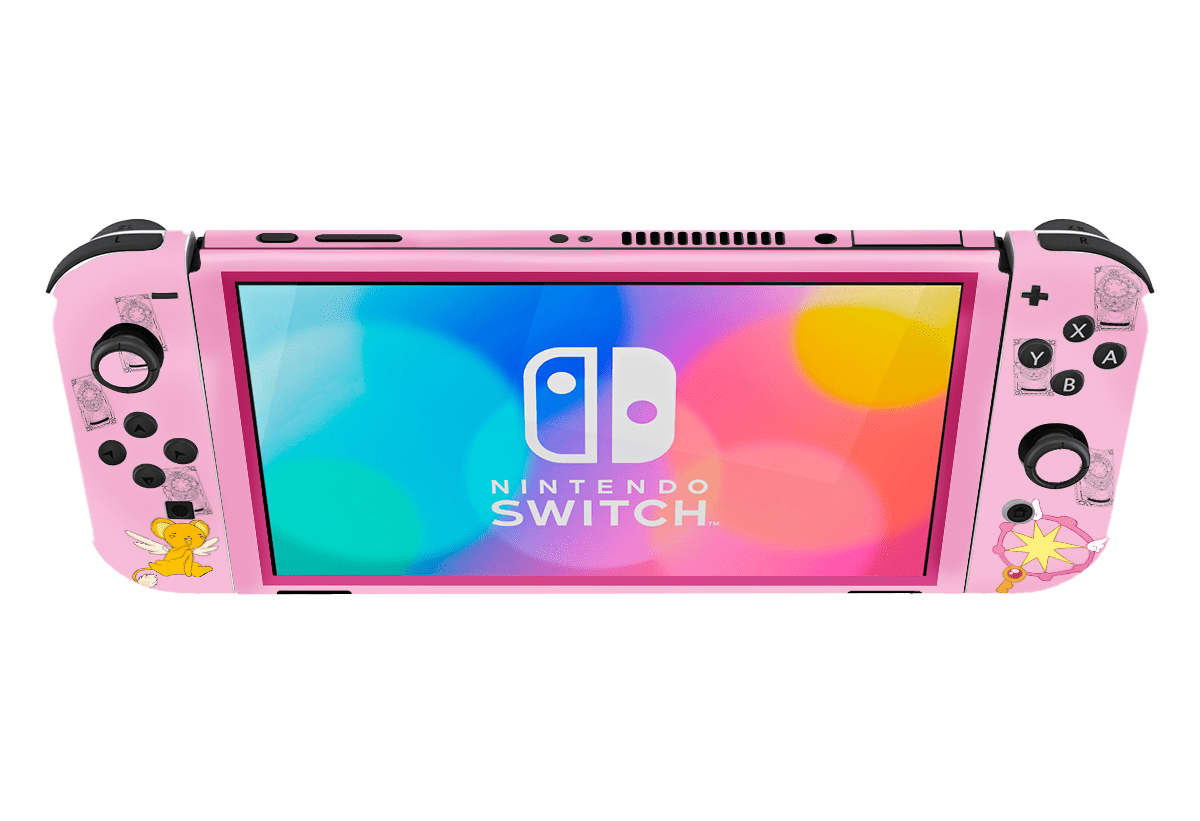 Sakura Card Nintendo Switch Oled (2021) Skin