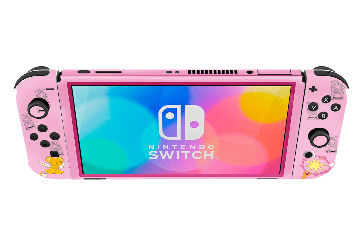 Sakura Card Skin Nintendo Switch OLED (2021)