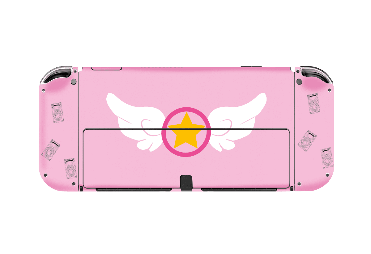 Sakura Card Skin Nintendo Switch OLED (2021)