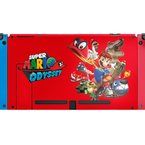 Super Mario Odyssey Nintendo Switch Skin