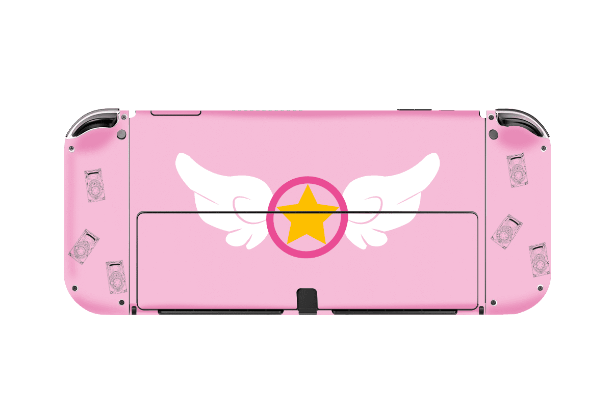 Sakura Card Nintendo Switch Oled (2021) Skin