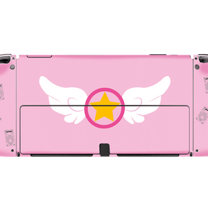 Sakura Card Nintendo Switch Oled (2021) Skin