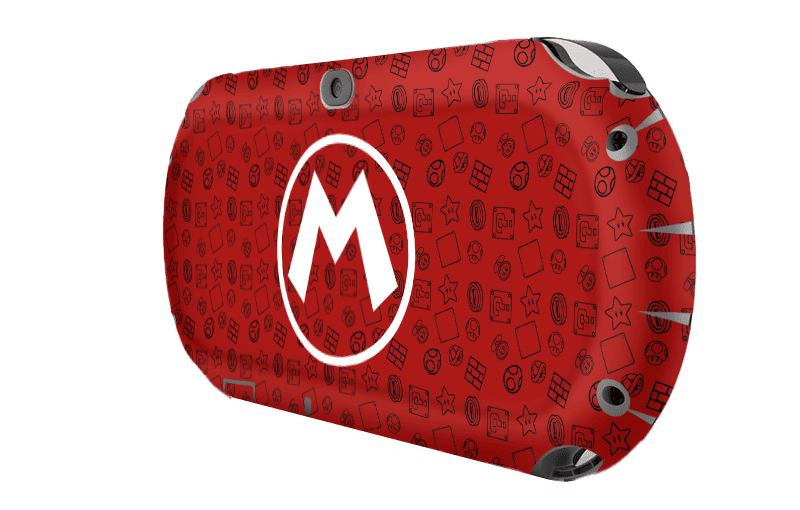 Mario Bros Skin Playstation Portable PSVita Slim