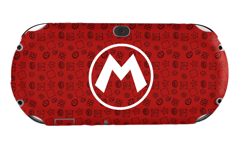 Mario Bros Skin Playstation Portable PSVita Slim