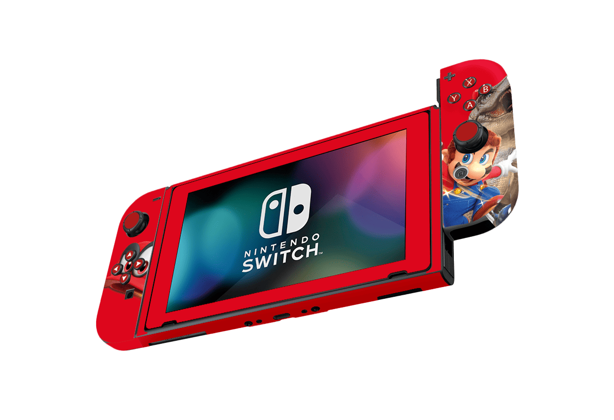 Mario Odyssey Skin Nintendo Switch (2017) Xonebrand