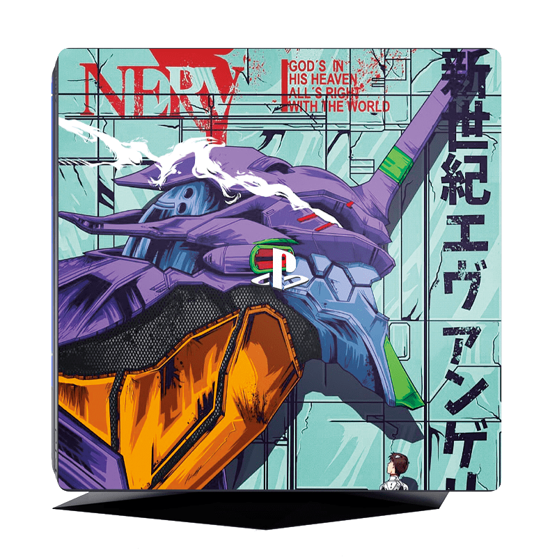 Evangelion Skin Playstation 4 Pro