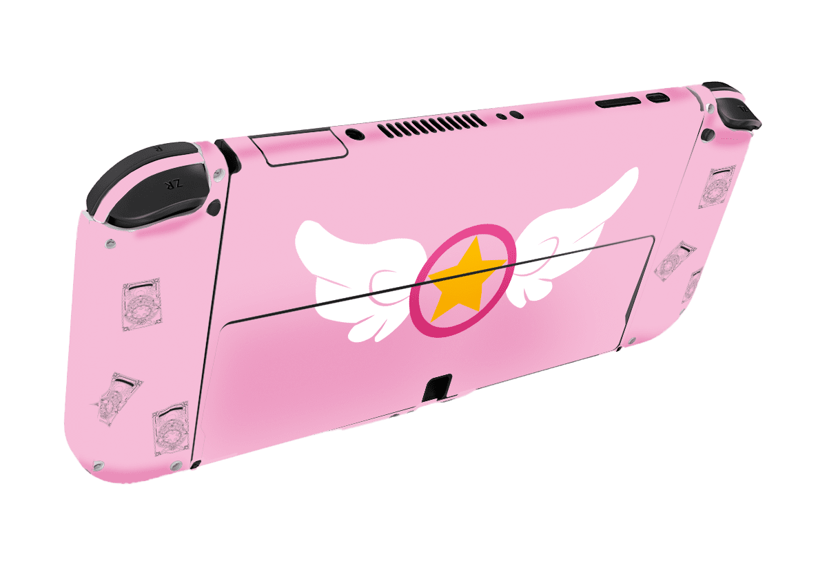 Sakura Card Skin Nintendo Switch OLED (2021)