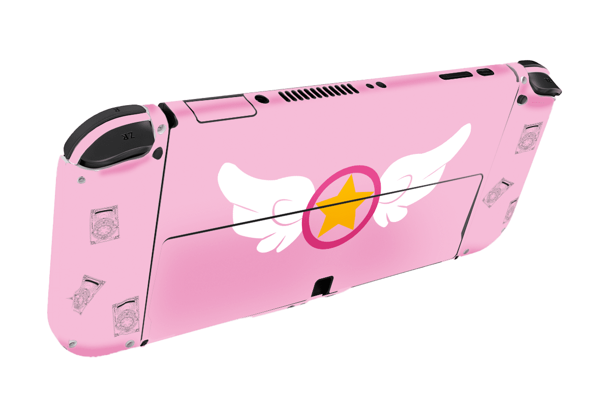 Sakura Card Nintendo Switch Oled (2021) Skin