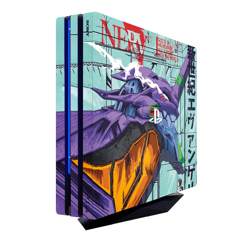 Evangelion PS4 Pro Bundle Skin