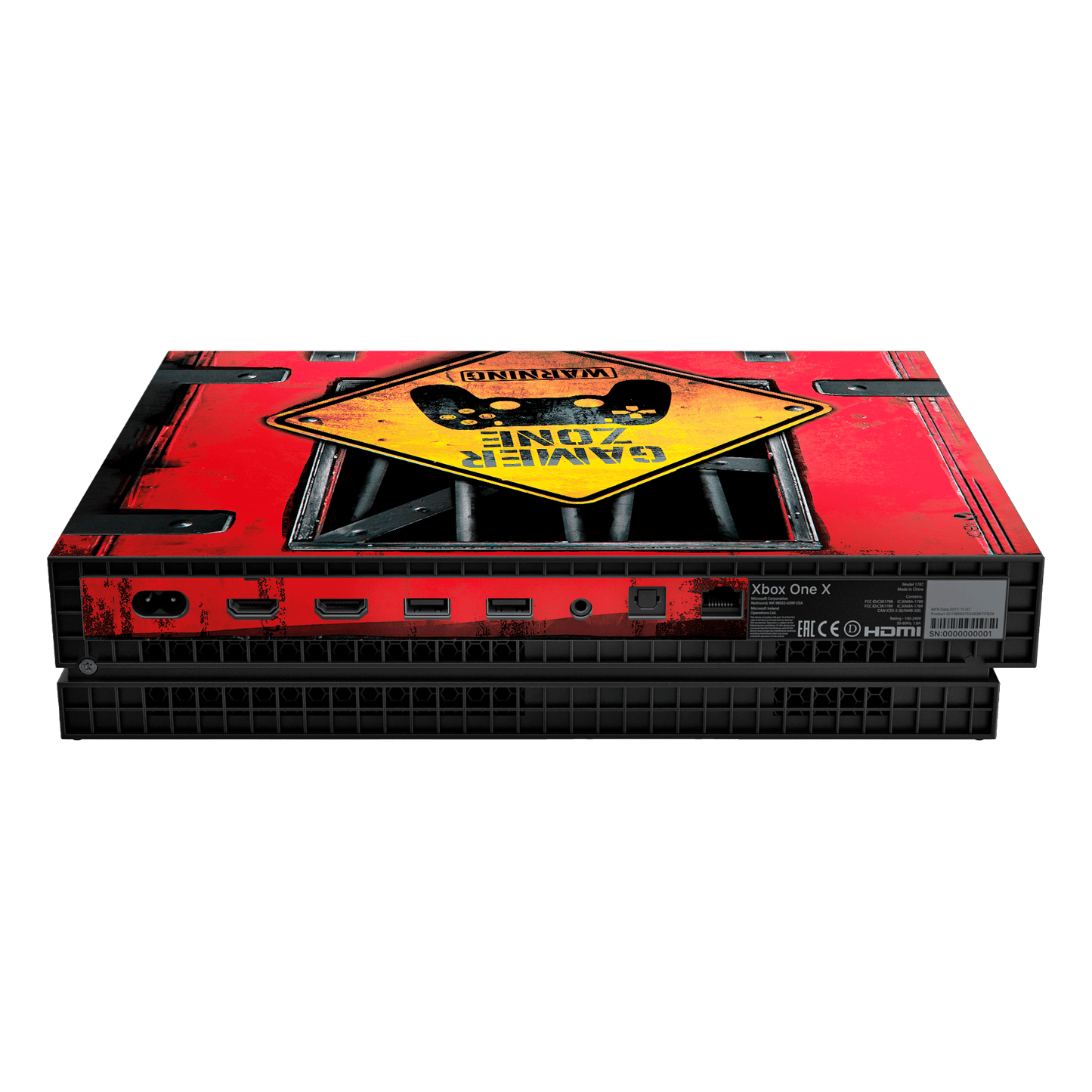 Gamer Zone Xbox One X Bundle Skin