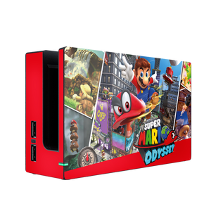 Super Mario Odyssey Nintendo Switch Skin