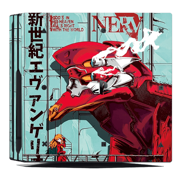Evangelion Skin Playstation 4 Pro