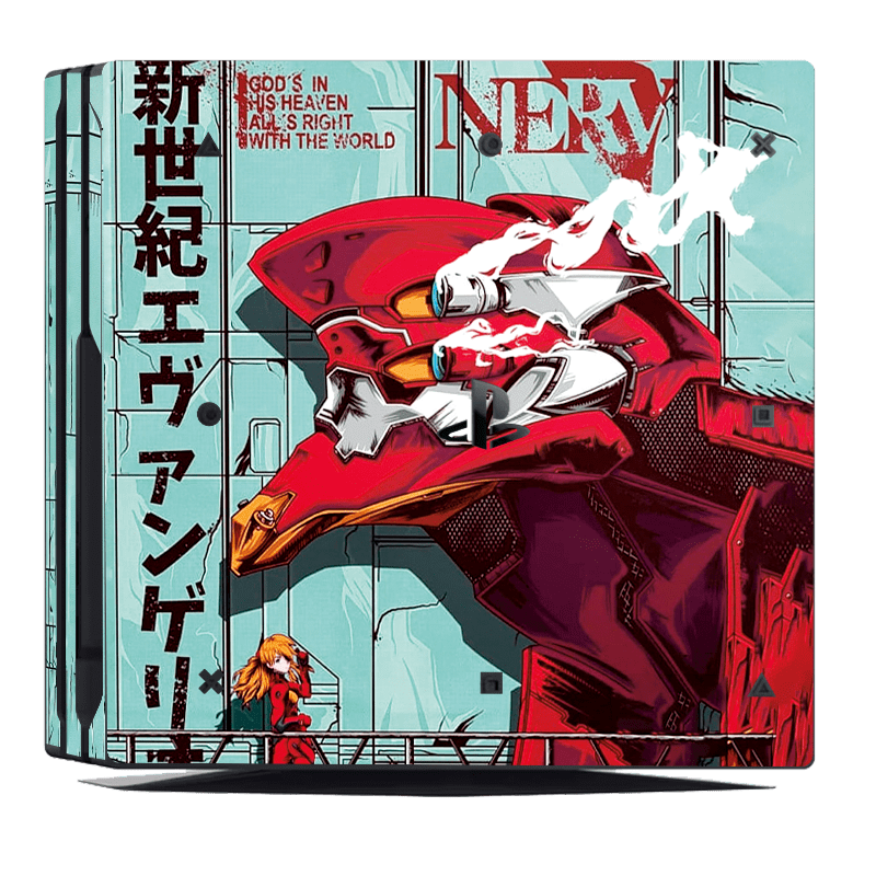 Evangelion Skin Playstation 4 Pro