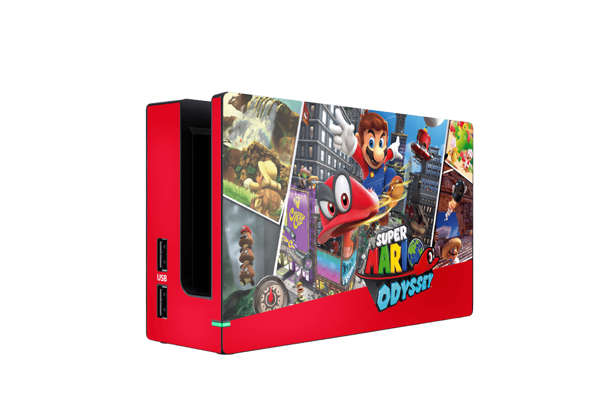 Mario Odyssey Skin Nintendo Switch (2017) Xonebrand