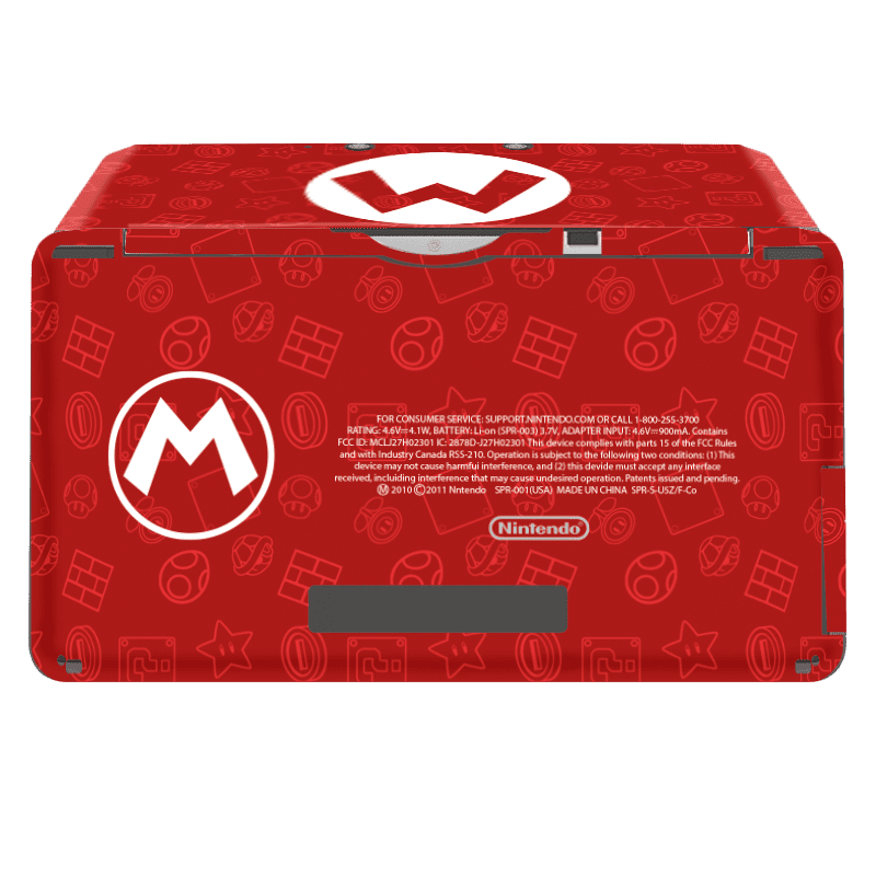 Mario Bros Iconos Nintendo 3DS Skin