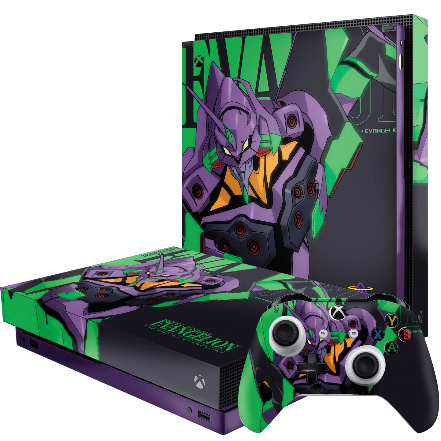 Evangelion Eva-01 Xbox One X Bundle Skin