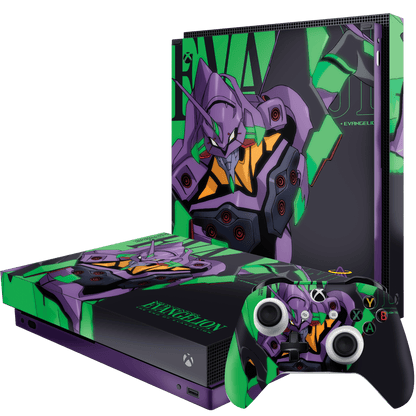 Evangelion Eva-01 Xbox One X Bundle Skin