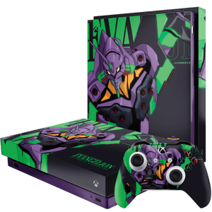 Evangelion Eva-01 Xbox One X Bundle Skin