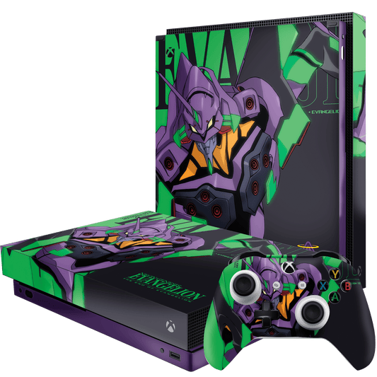 Evangelion Eva-01 Xbox One X Bundle Skin