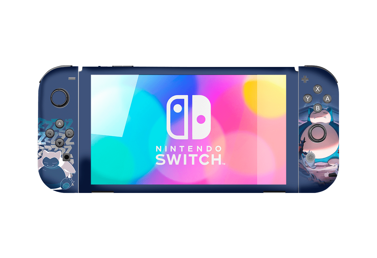 Pokemón Snorlax Nintendo Switch Oled (2021) Skin