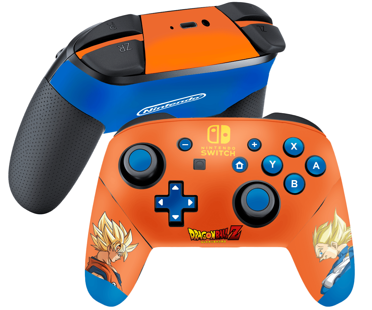 Dragon Ball Skin Nintendo Switch Pro Controller Xonebrand