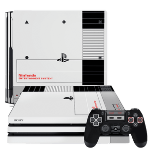 Edición NES PS4 Pro Bundle Skin