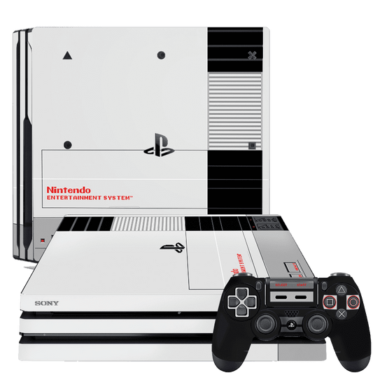 Edición NES PS4 Pro Bundle Skin