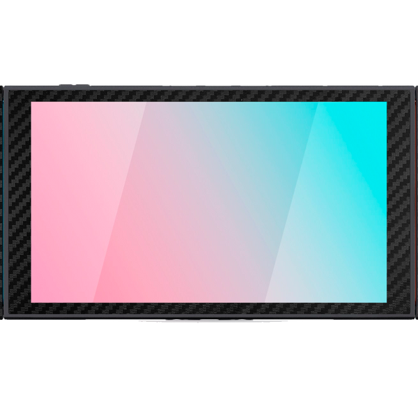 Fibra Carbono Negro Skin Nintendo Switch 2 (2025)