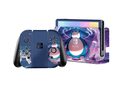 Pokemón Snorlax Nintendo Switch Oled (2021) Skin