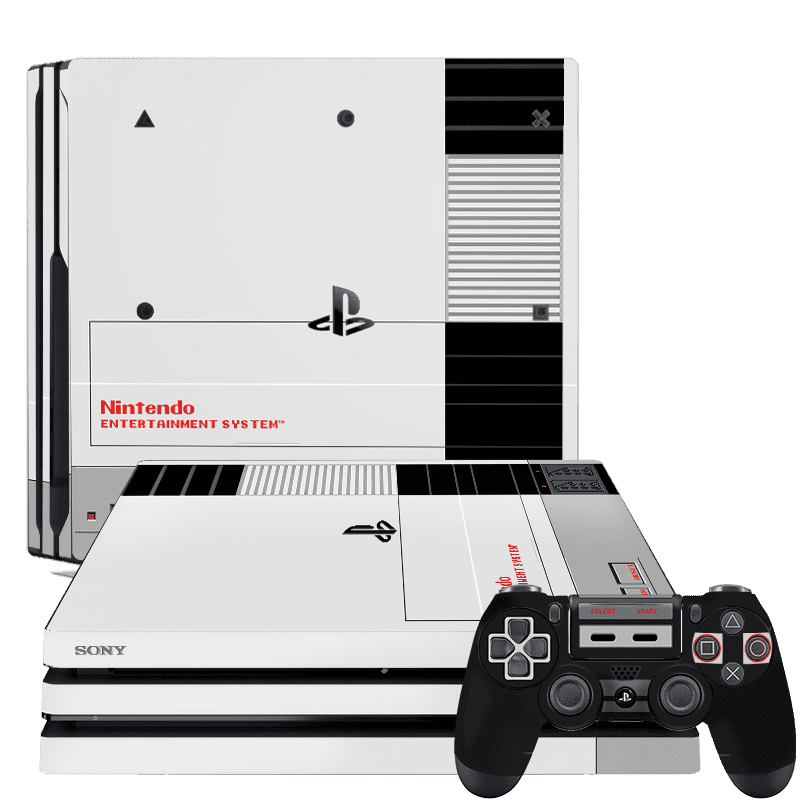 NES Skin Playstation 4 Pro