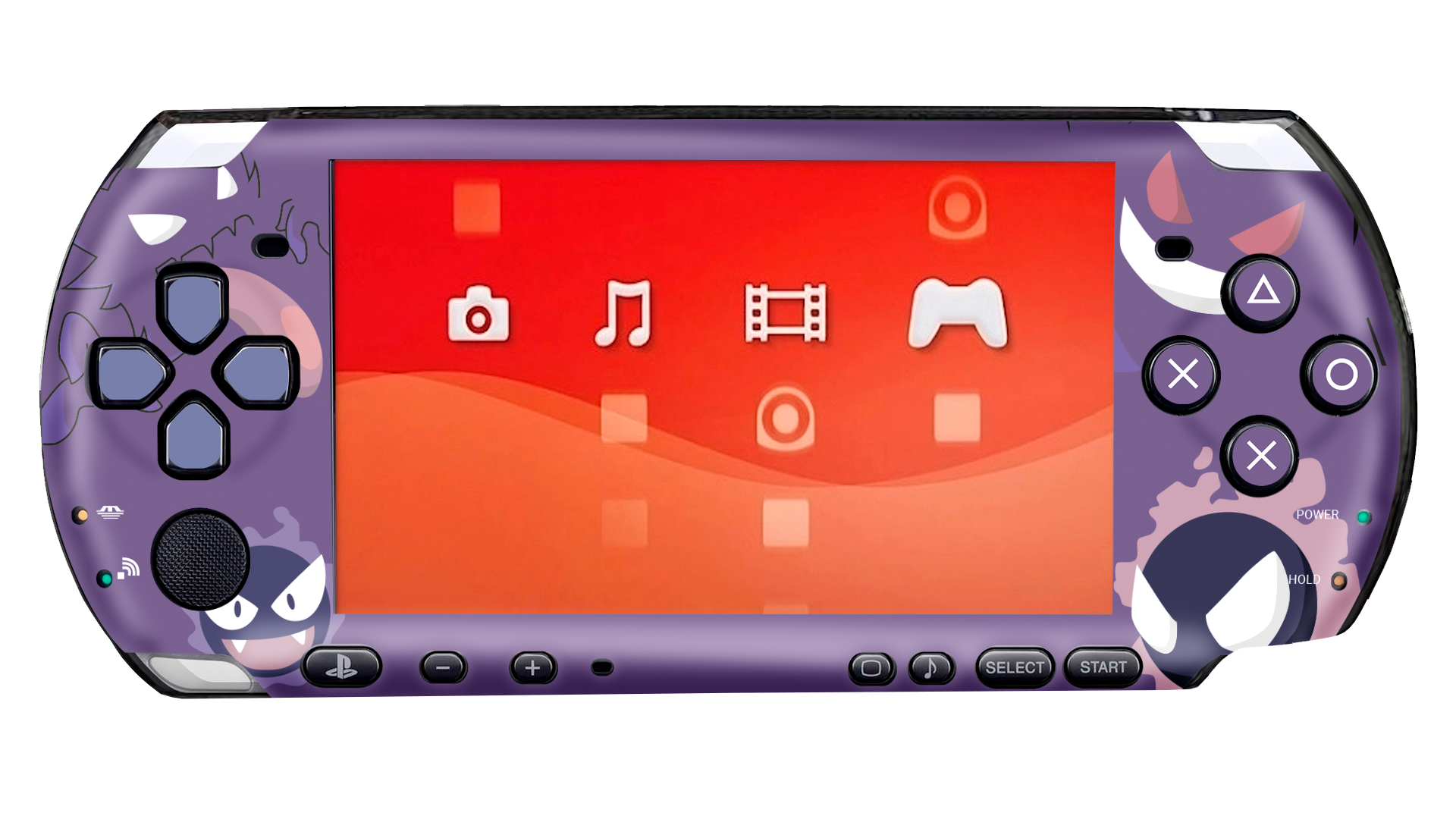 Pokemon Gengar Skin Playstation Portable (PSP) Xonebrand