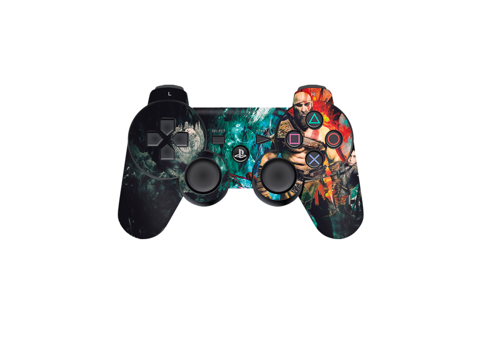 God of War Skin Playstation 3 Slim