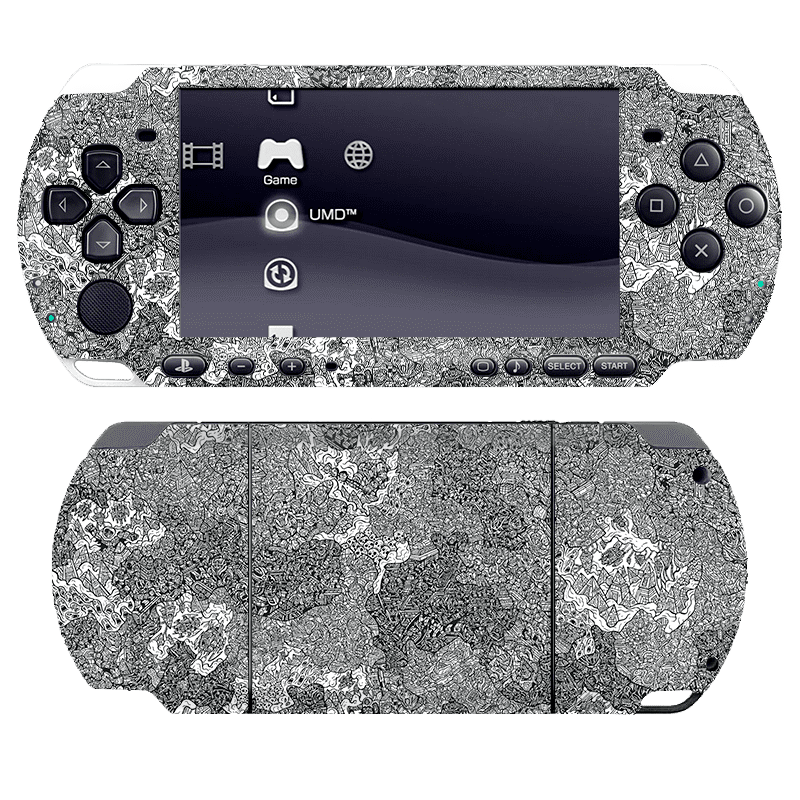 Robot Camo PSP portátil para juegos Bundle Skin