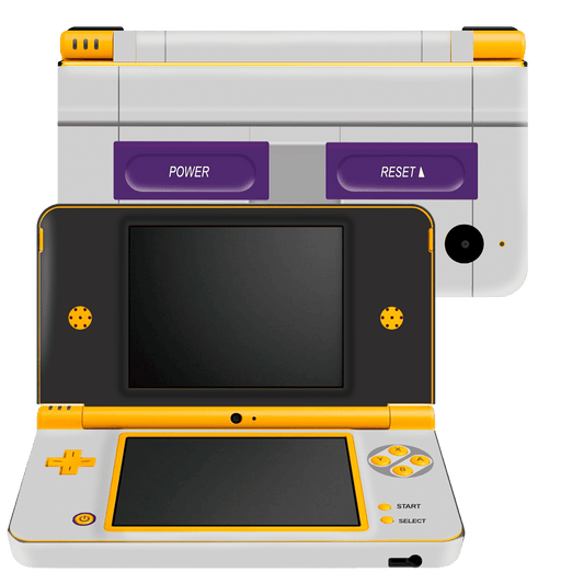 SNES Nintendo DSI XL 2010 Skin