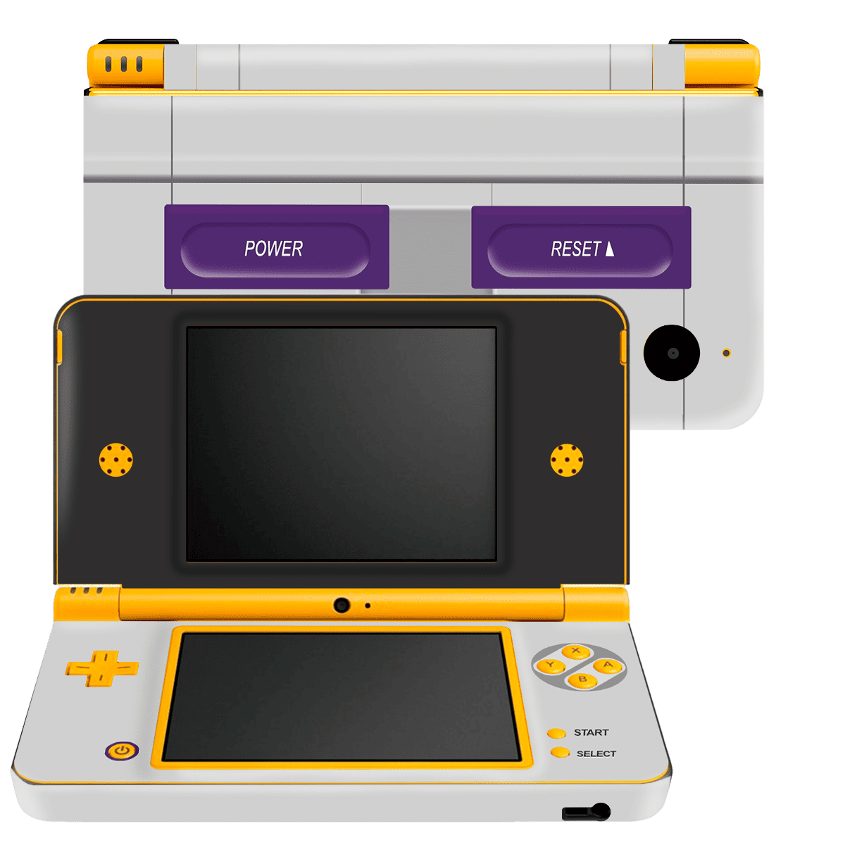 SNES Skin Nintendo DSi XL (2009) Xonebrand