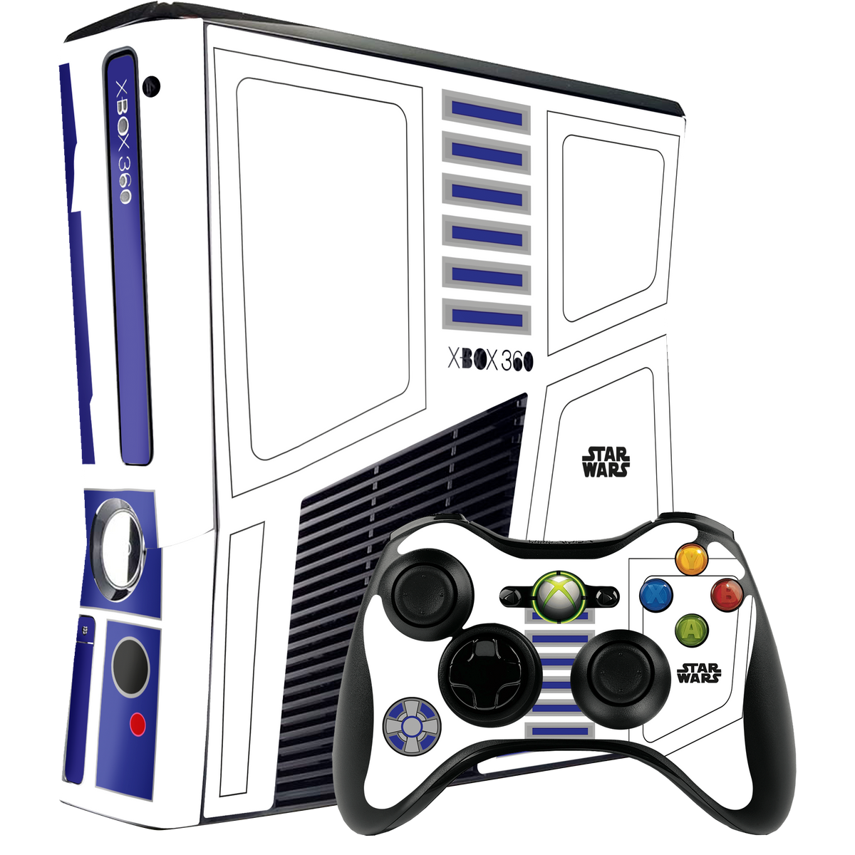 Star Wars R2-D2 Skin Xbox 360 Slim Xonebrand