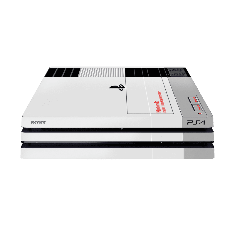 NES Skin Playstation 4 Pro