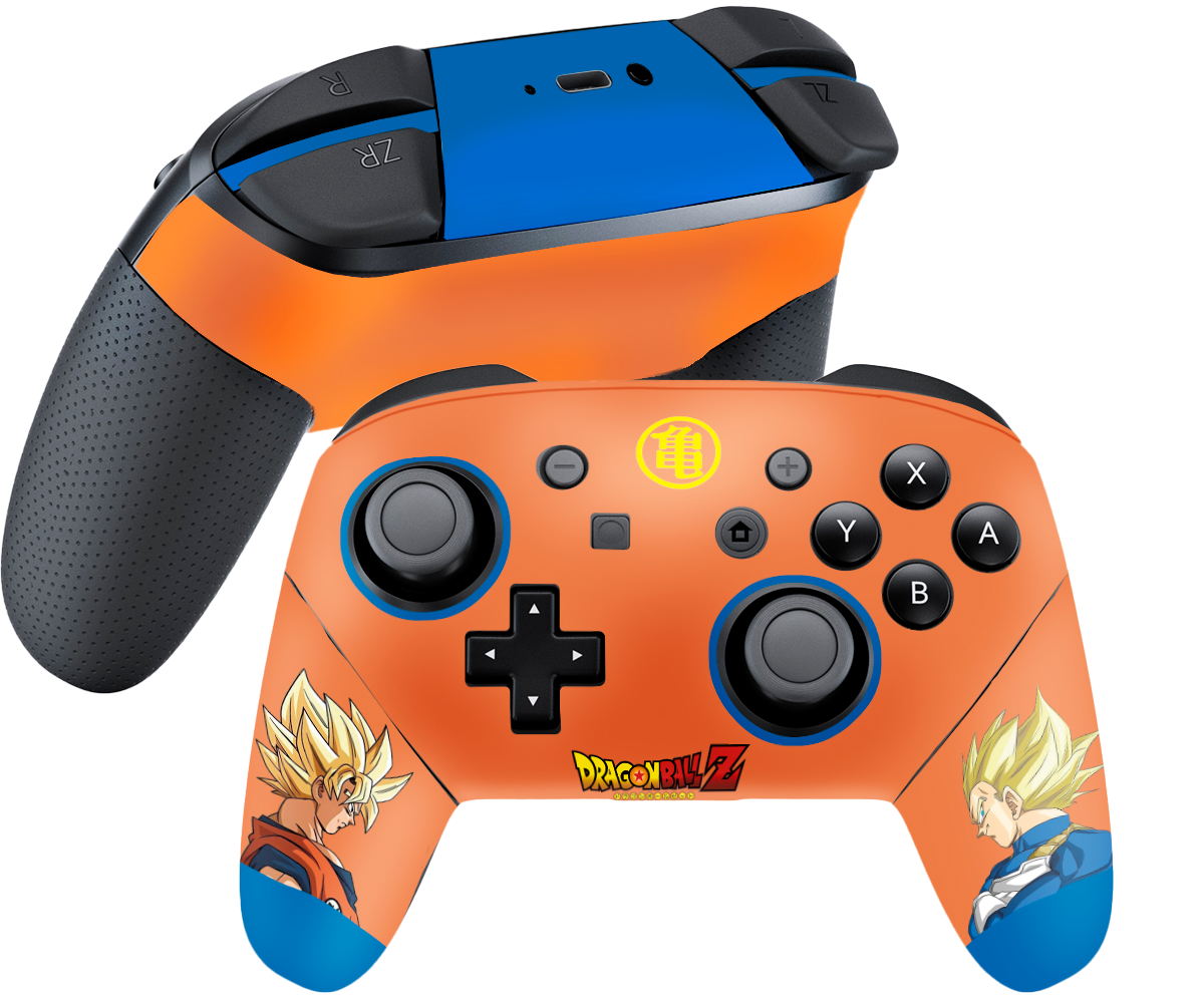 Dragon Ball Skin Nintendo Switch Pro Controller