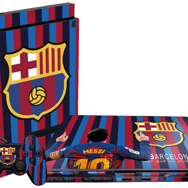 FC Barcelona Skin Playstation 2 Slim