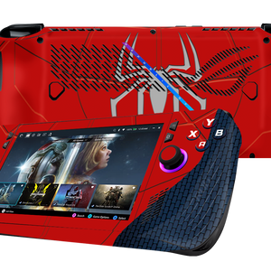 Spider-Man Asus Rog Ally X Handheld Gaming Computer Skin