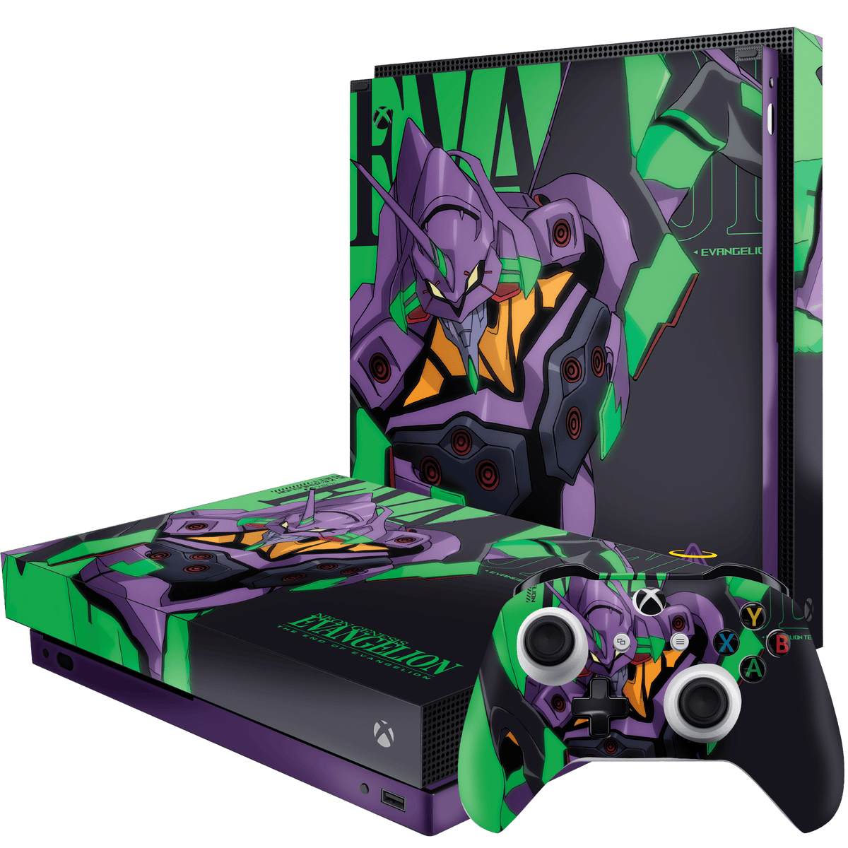 Evangelion eva 01 Skin Xbox One X Xonebrand