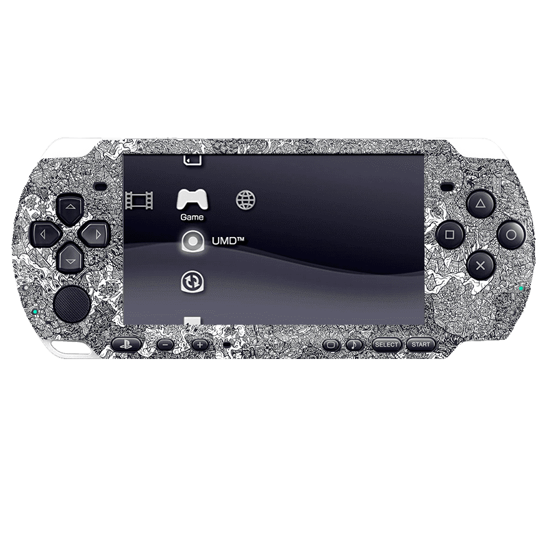 Robot Camo PSP portátil para juegos Bundle Skin