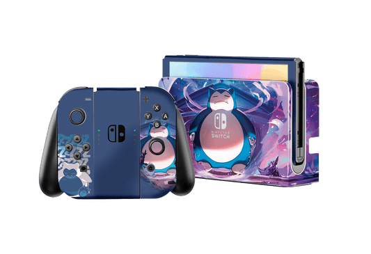 Pokemon Snorlax Skin Nintendo Switch OLED (2021)
