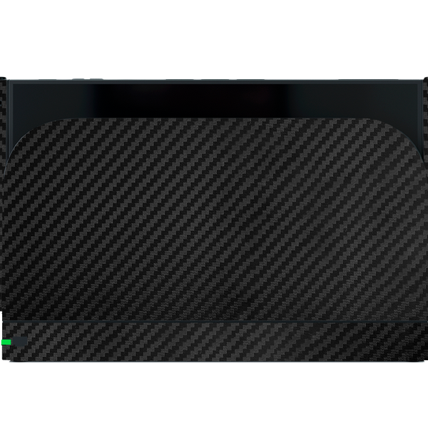 Fibra Carbono Negro Skin Nintendo Switch 2 (2025)